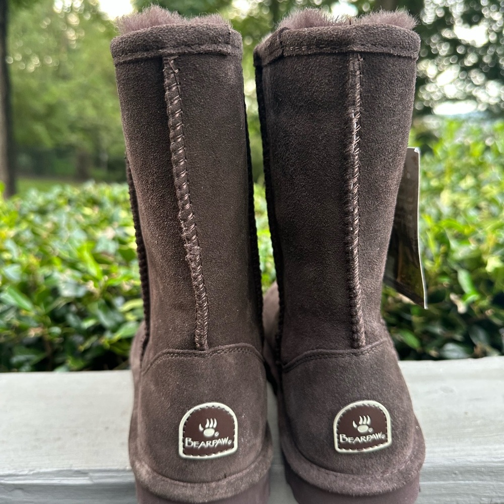 BearPaw Chocolate Suede Boots
